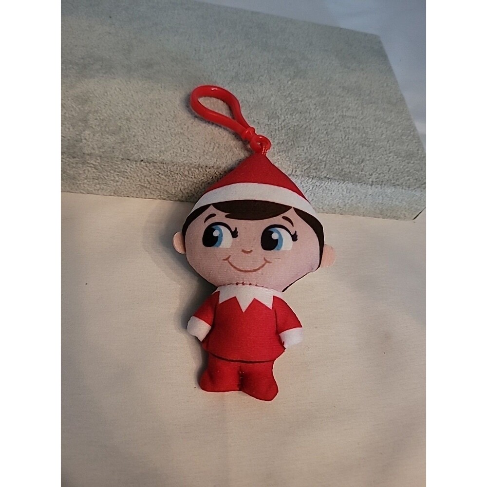 The Elf on the Shelf Scout Elf Plushee Mini Pals Clip-On 4" Boy Light Tone